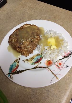 A picture of Ed's Chicken Egg Foo Yung.