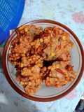 Bakwan jagung + udang garing enak wangi (takaran sendok)