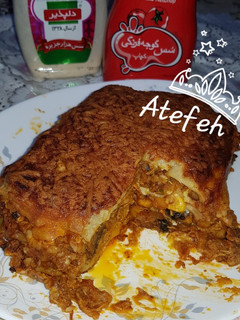 عکسی از دستور لازانیا