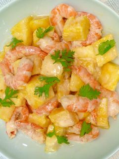 腐乳美乃滋芒果蝦球 ★ 趴踢蝦 3 的食譜成品照片