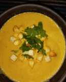 Crema de lentejas rojas