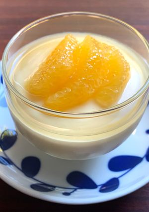 A picture of Orange Bavarois.