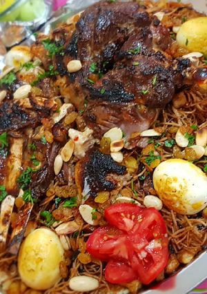 صورة لوصفة اوزي لحم