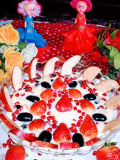 ফ্রুট ক্রিম কাস্টার্ড (Fruit cream custard recipe in Bengali) রেসিপির প্রধান ছবি