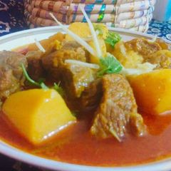 A picture of Aloo_Gosht.
