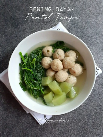 Cara Mudah Membikin Resep Bening Bayam Pentol Tempe yang Menggugah Selera Anti Ribet, Lezat