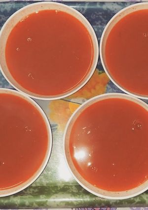 টম্যাটো গার্লিক স্যুপ (toamato garlic soup recipe in Bengali) রেসিপির প্রধান ছবি