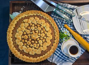 صورة لوصفة تارت تفاح (تورتة التفاح) 🍎🥧🍏