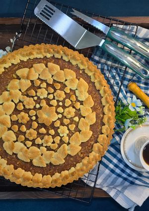 صورة لوصفة تارت تفاح (تورتة التفاح) 🍎🥧🍏
