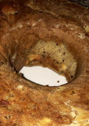 صورة لوصفة كيكه التفاح
