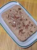 Pan de avena y plátano en microondas