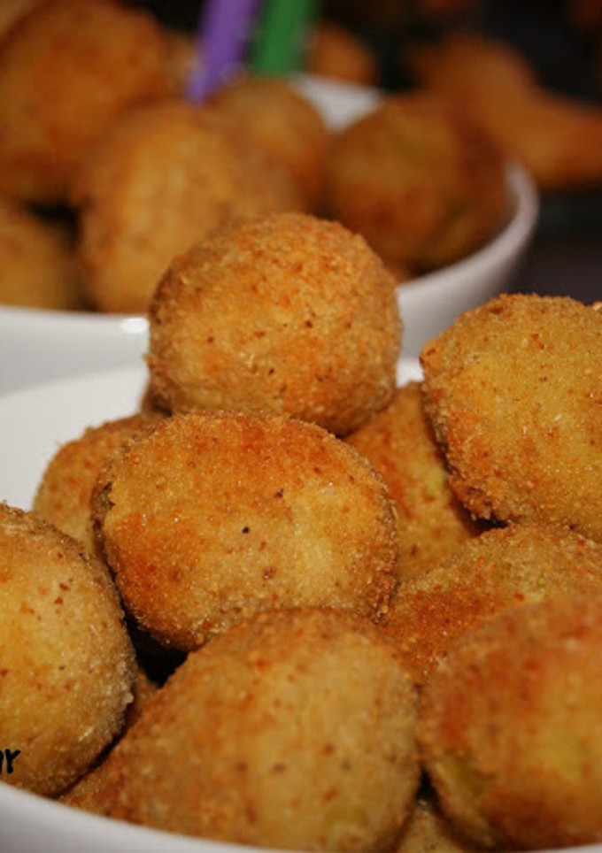 Una foto de Aceitunas rellenas fritas