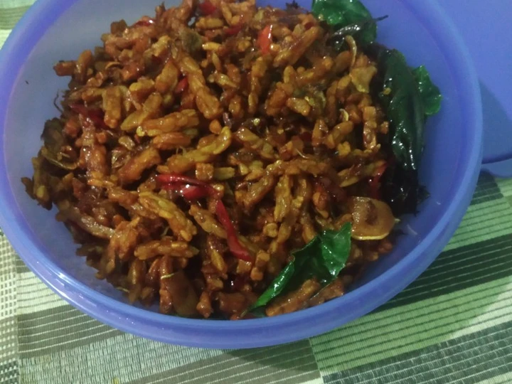 Langkah Mudah untuk Menyiapkan Resep Kering Tempe manis gurih yang Menggugah Selera Anti Ribet, Uenak Banget