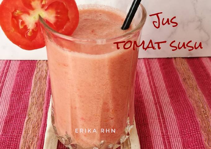 Resep Jus Tomat Susu Oleh Nancy Johan Cookpad