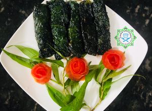 Hình của món Chả lá lốt chay.