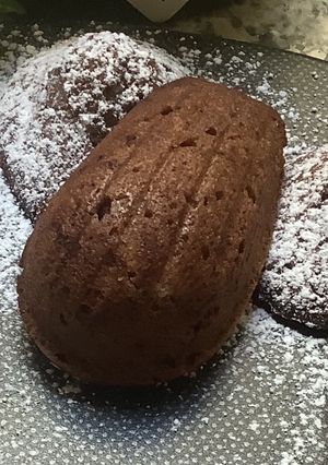 Une photo de 🌿Madeleines sans sucre 🥄cannelle 🏺sirop d’agave 🍯