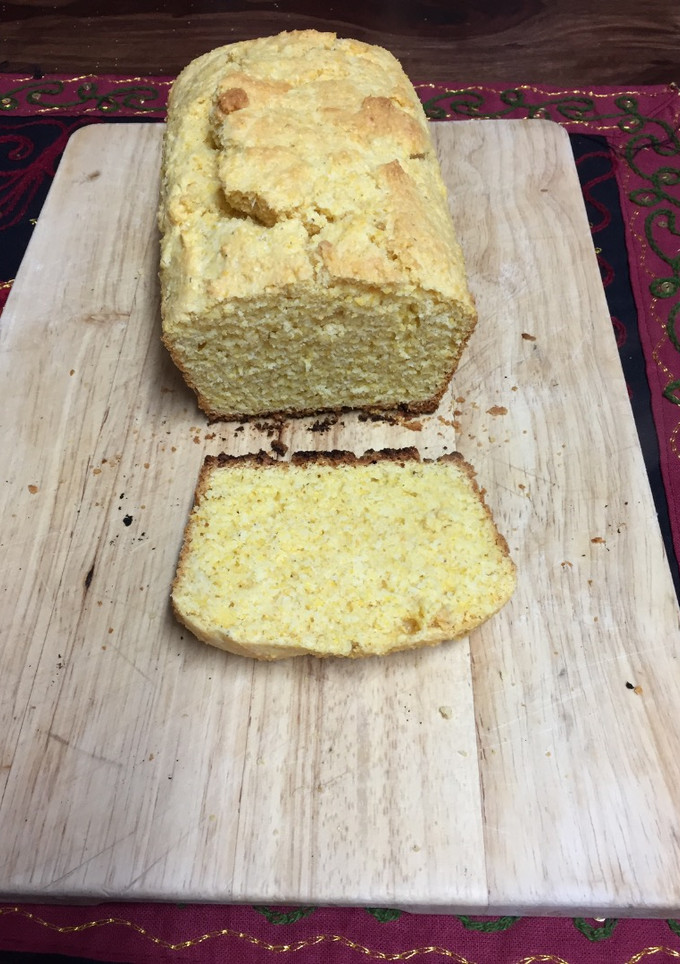 Una foto de Pan de maíz