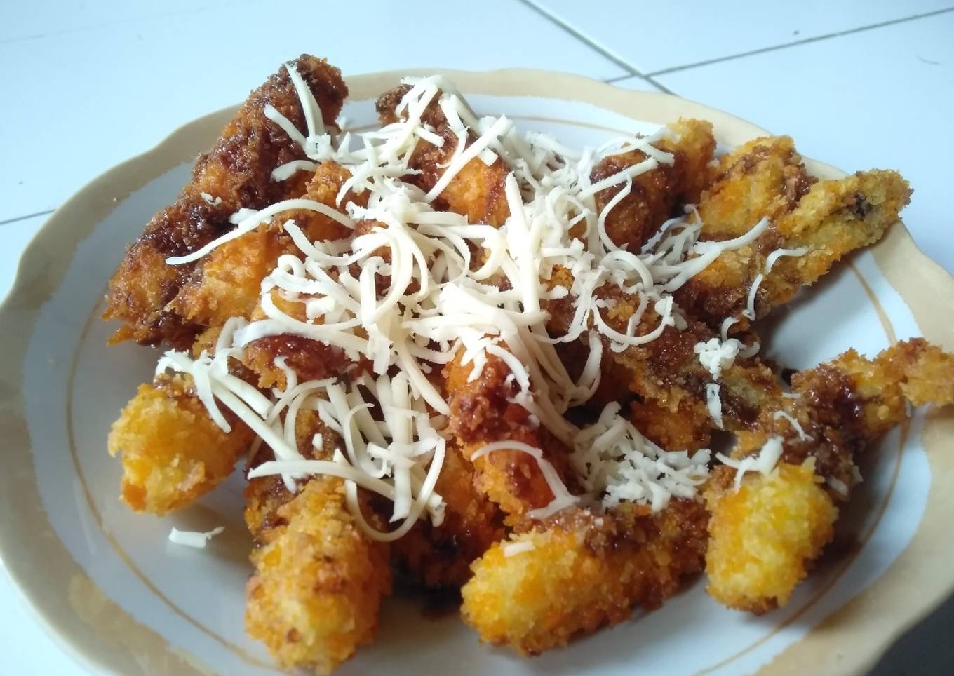 Pisang Susu Keju