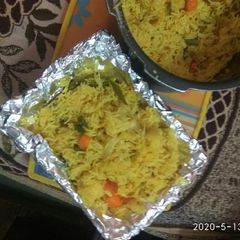 A picture of Mix vegetable pulao.