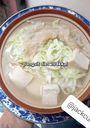 Foto resep Pangsit ayam cocok untuk yg lagi diet untuk yang lagi program low carbo