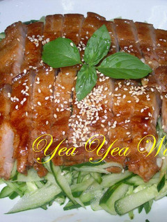 [四季甘霞色]燒烤五花肉 的食譜成品照片