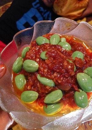 Foto resep Sambal pete suam