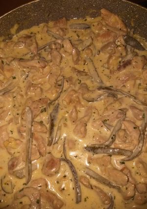 Tárkonyos sertéskaraj recept fotója