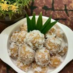 Klepon Ubi Rambat রেসিপির প্রধান ছবি