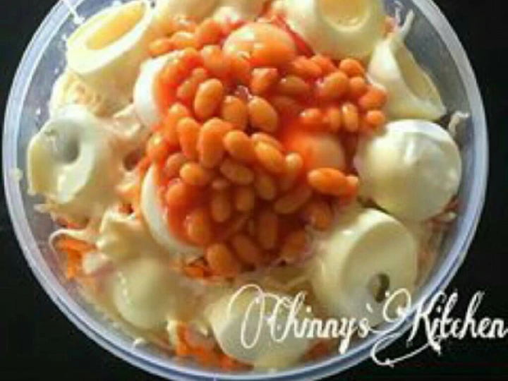 Easy Steps to Make Recipe Vegetable salad that is  Makes Drooling, Delicious}