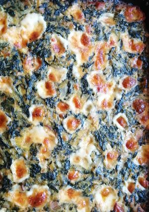 Una foto de Fainá de verduras
