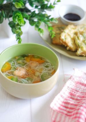 Foto resep Sup Oyong Udang