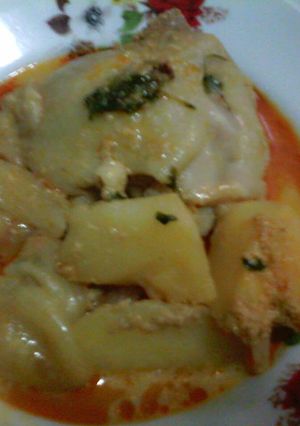 รูปของ มัสมั่นไก่ใส่นมสด