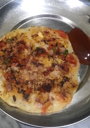 A picture of Uttapam.