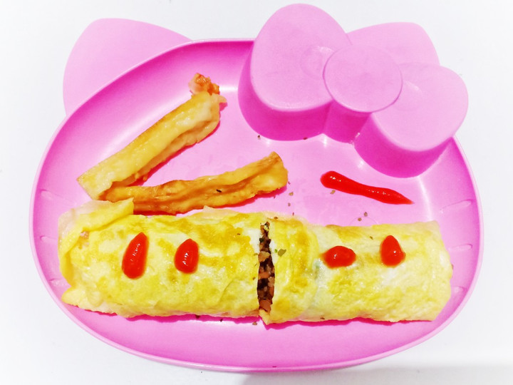 Bagaimana Membuat MPASI Nasi Goreng Selimut (Start 1y), Bisa Manjain Lidah