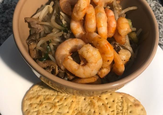 Chop Suey con camarones para dieta Receta de Ana Laura Arias- Cookpad