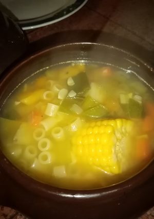 Una foto de Sopa bien sanita