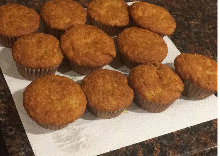 Step-by-Step Guide to Make Quick Banana Muffins #Cakebakingwithfruitscontest