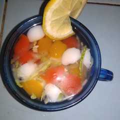 A picture of Es agar_agar serut timun.