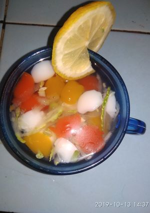 Foto resep Es agar_agar serut timun