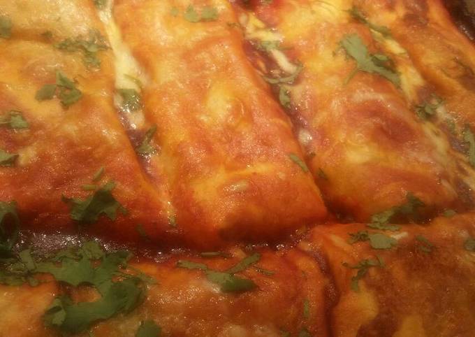 Steps to Make Award-winning Burrito Enchiladas