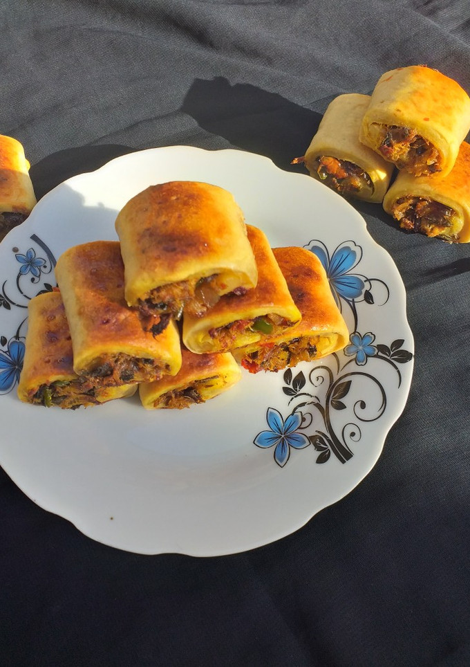 Fish roll ainihin hoton girkin