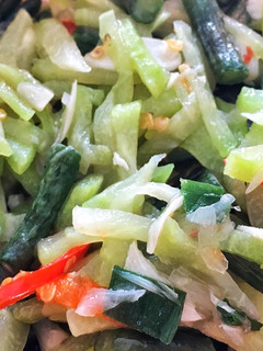 Foto resep Tumis Labu Siam Kacang Panjang