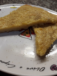 Una foto de Fainá de harina de garbanzo