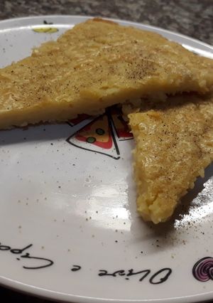 Una foto de Fainá de harina de garbanzo