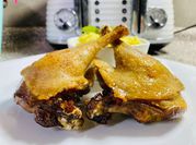 Una foto de pato al horno