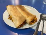 Vegetáriánus burrito