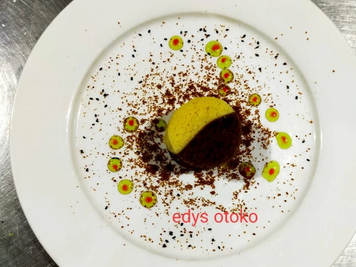 Langkah Gampang Membikin Resep Bolu kukus coklat tiramisu yang Lezat Sekali Anti Ribet, Menggugah Selera