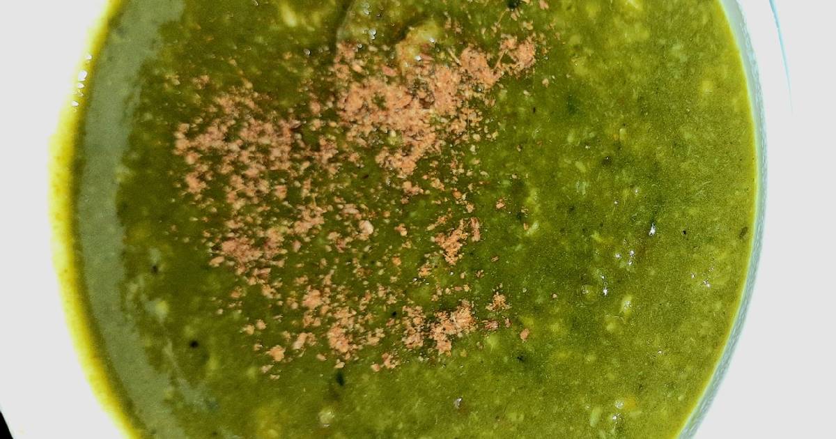 Spinach & Moong Dal Soup Recipe by Uzma Syed Cookpad