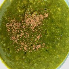 A picture of Spinach & Moong Dal Soup.