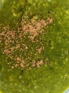 A picture of Spinach & Moong Dal Soup.